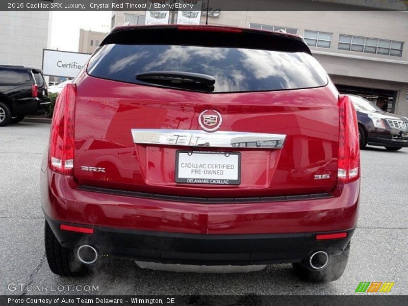 Crystal Red Tincoat / Ebony/Ebony 2016 Cadillac SRX Luxury