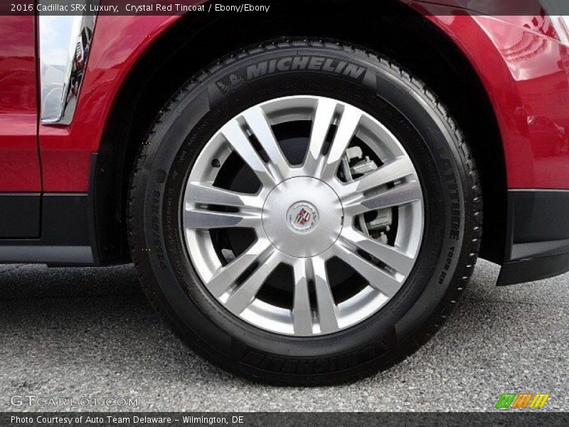 Crystal Red Tincoat / Ebony/Ebony 2016 Cadillac SRX Luxury