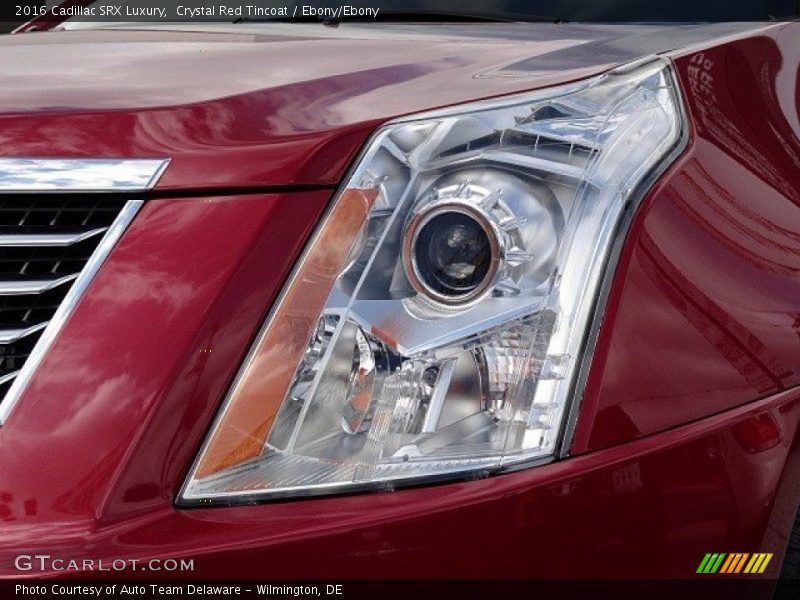 Crystal Red Tincoat / Ebony/Ebony 2016 Cadillac SRX Luxury