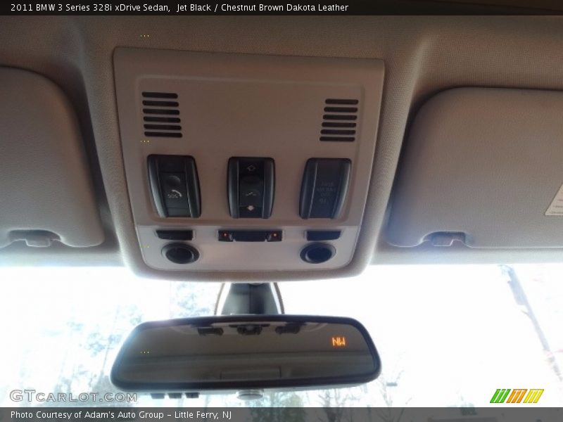 Jet Black / Chestnut Brown Dakota Leather 2011 BMW 3 Series 328i xDrive Sedan