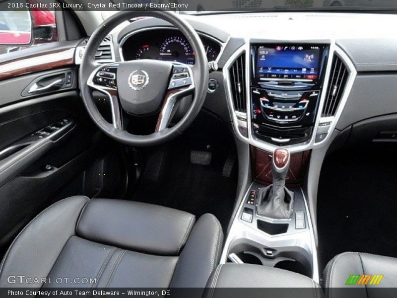 Crystal Red Tincoat / Ebony/Ebony 2016 Cadillac SRX Luxury