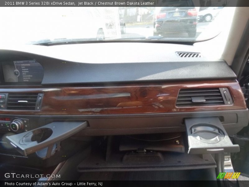 Jet Black / Chestnut Brown Dakota Leather 2011 BMW 3 Series 328i xDrive Sedan