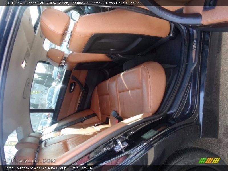 Jet Black / Chestnut Brown Dakota Leather 2011 BMW 3 Series 328i xDrive Sedan