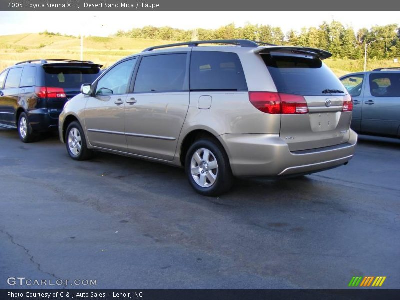 Desert Sand Mica / Taupe 2005 Toyota Sienna XLE