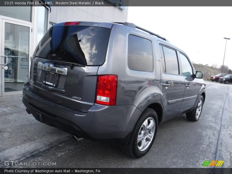 Modern Steel Metallic / Black 2015 Honda Pilot EX-L 4WD