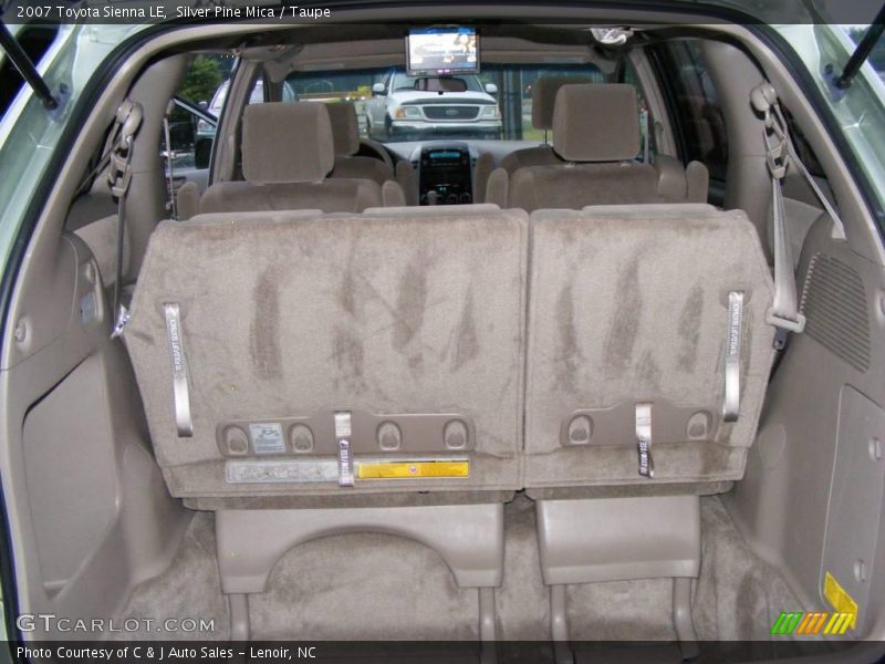 Silver Pine Mica / Taupe 2007 Toyota Sienna LE