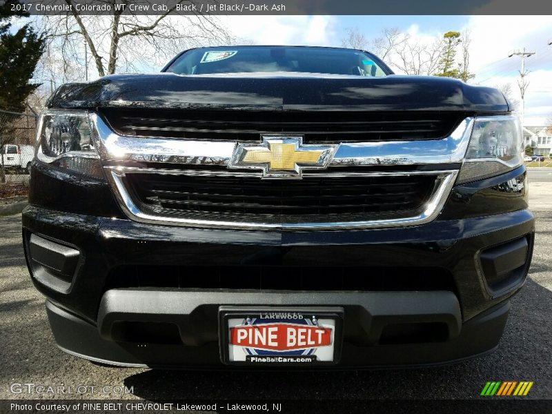Black / Jet Black/­Dark Ash 2017 Chevrolet Colorado WT Crew Cab