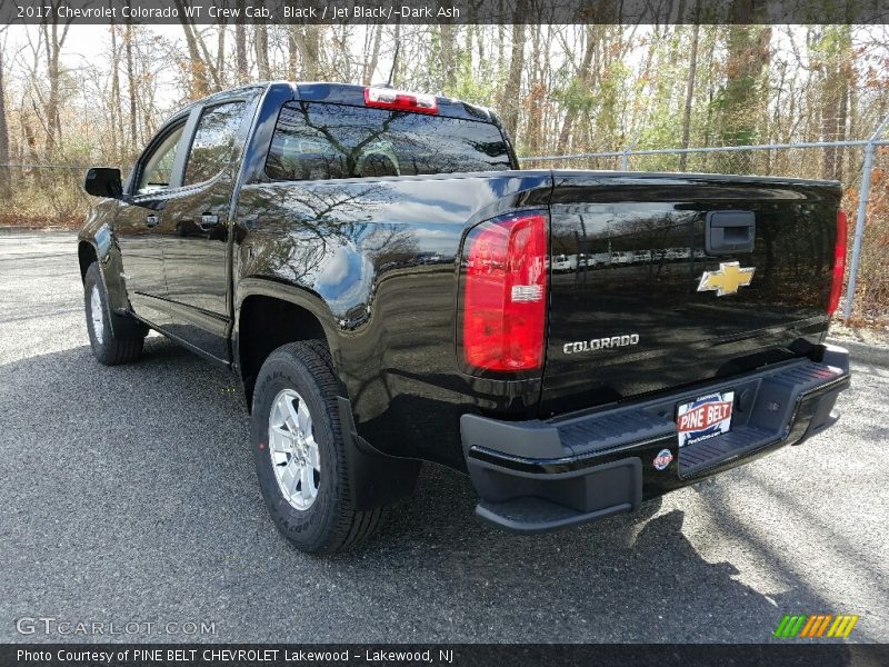Black / Jet Black/­Dark Ash 2017 Chevrolet Colorado WT Crew Cab