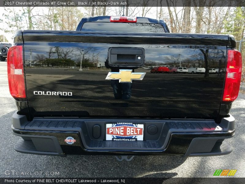 Black / Jet Black/­Dark Ash 2017 Chevrolet Colorado WT Crew Cab