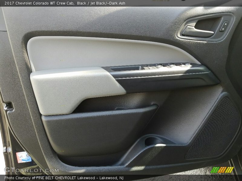 Black / Jet Black/­Dark Ash 2017 Chevrolet Colorado WT Crew Cab