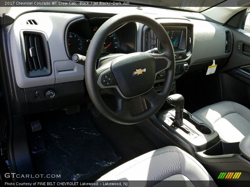 Black / Jet Black/­Dark Ash 2017 Chevrolet Colorado WT Crew Cab