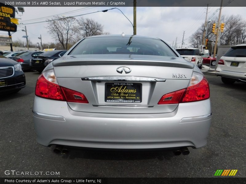 Liquid Platinum Metallic / Graphite 2008 Infiniti M 35x AWD Sedan