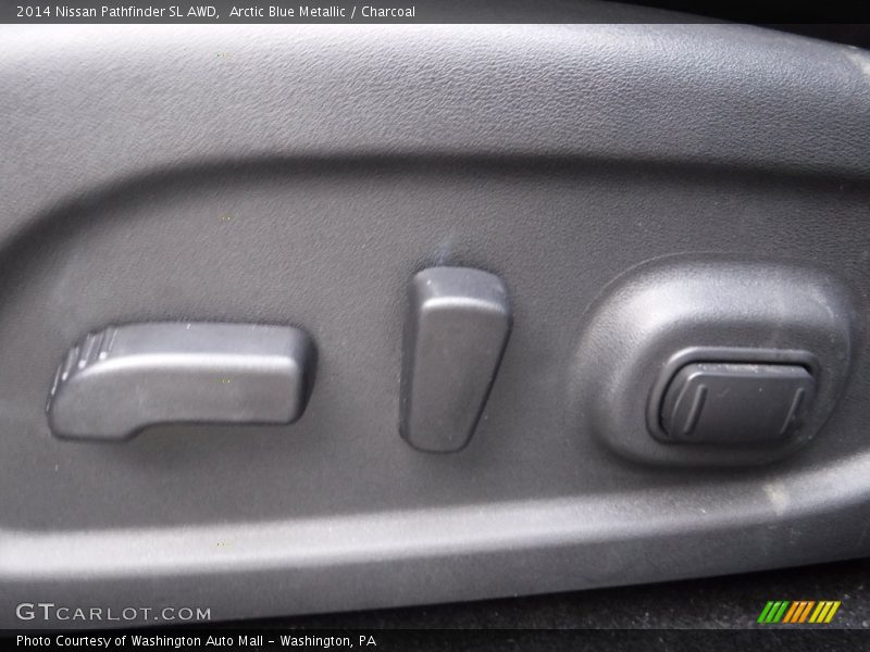Arctic Blue Metallic / Charcoal 2014 Nissan Pathfinder SL AWD