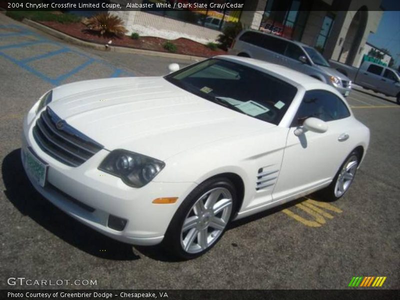 Alabaster White / Dark Slate Gray/Cedar 2004 Chrysler Crossfire Limited Coupe