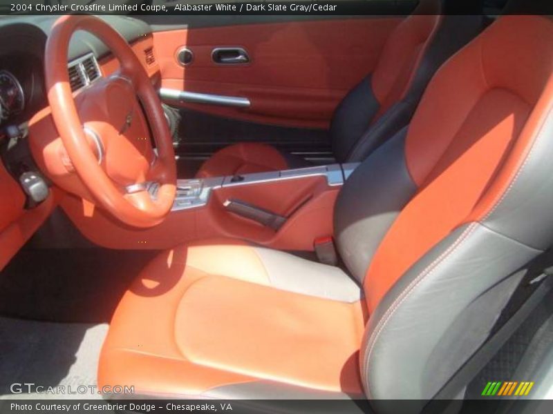  2004 Crossfire Limited Coupe Dark Slate Gray/Cedar Interior