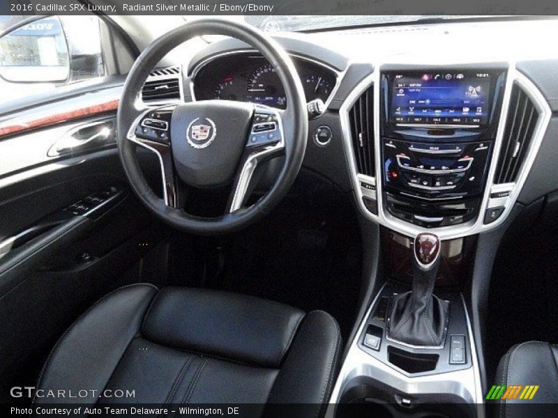 Radiant Silver Metallic / Ebony/Ebony 2016 Cadillac SRX Luxury
