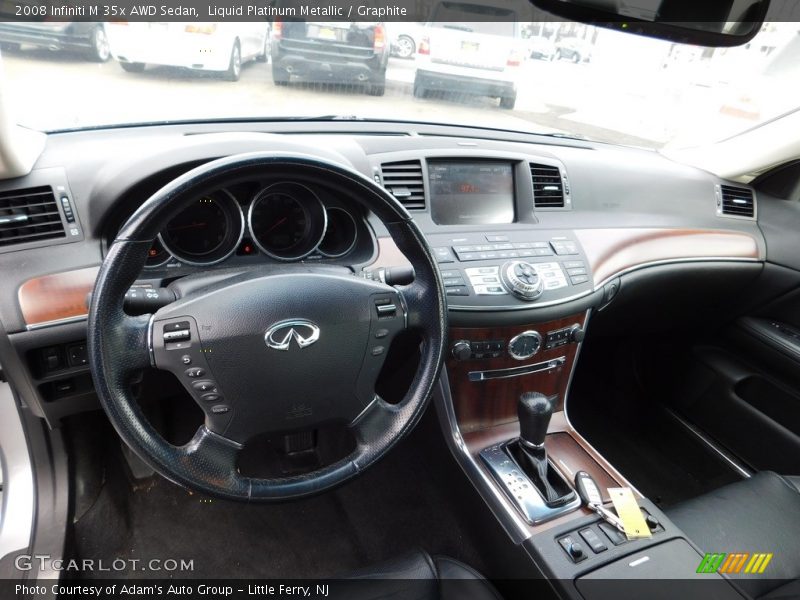 Liquid Platinum Metallic / Graphite 2008 Infiniti M 35x AWD Sedan
