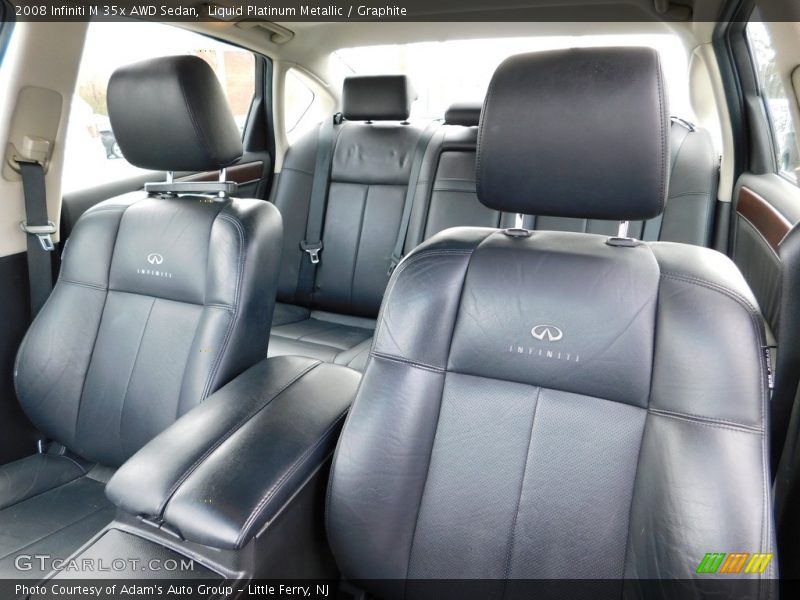 Liquid Platinum Metallic / Graphite 2008 Infiniti M 35x AWD Sedan