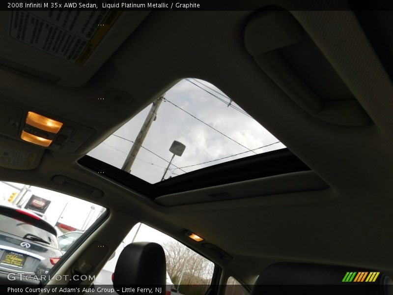 Liquid Platinum Metallic / Graphite 2008 Infiniti M 35x AWD Sedan