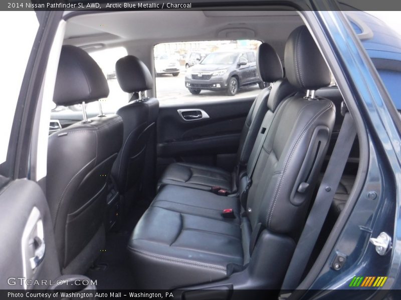 Arctic Blue Metallic / Charcoal 2014 Nissan Pathfinder SL AWD