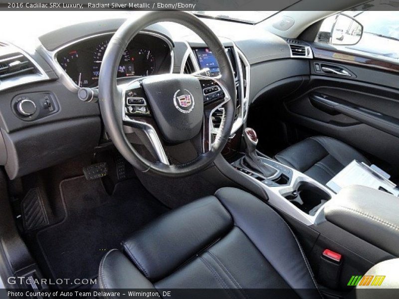 Radiant Silver Metallic / Ebony/Ebony 2016 Cadillac SRX Luxury
