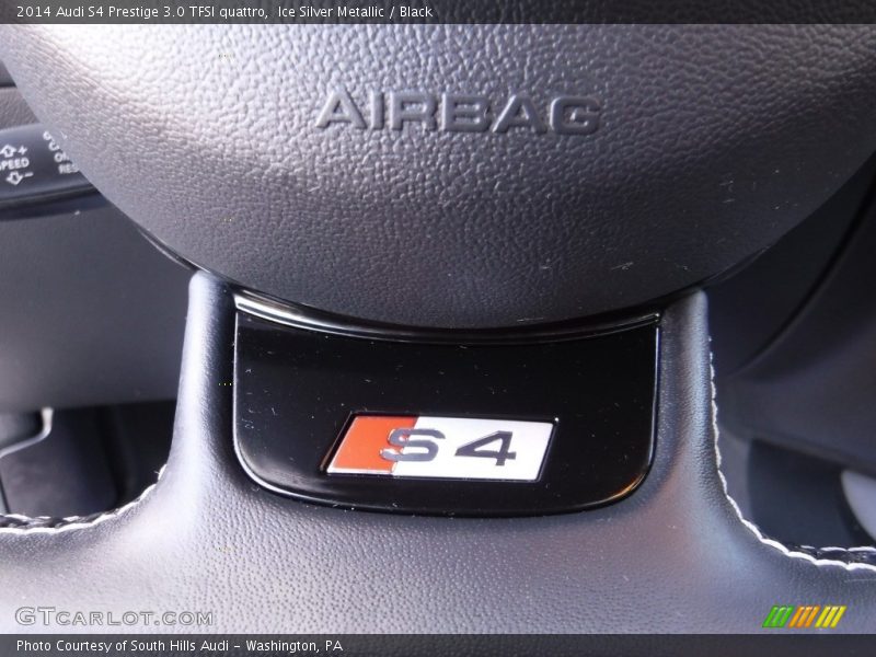 Ice Silver Metallic / Black 2014 Audi S4 Prestige 3.0 TFSI quattro