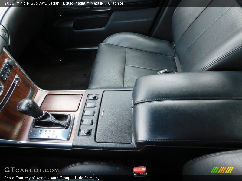 Liquid Platinum Metallic / Graphite 2008 Infiniti M 35x AWD Sedan