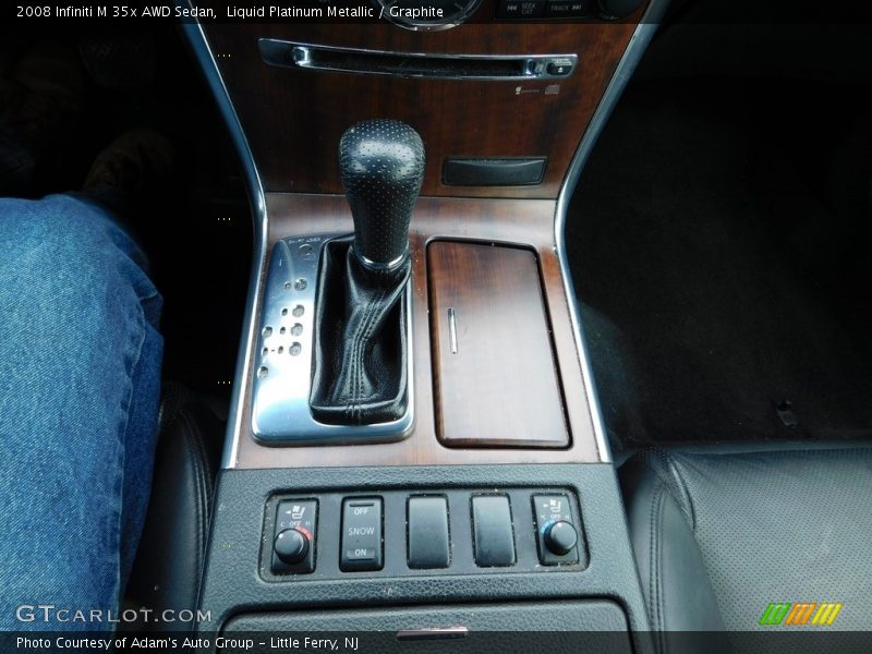 Liquid Platinum Metallic / Graphite 2008 Infiniti M 35x AWD Sedan