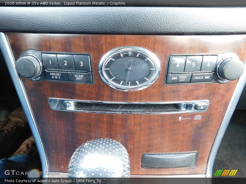 Liquid Platinum Metallic / Graphite 2008 Infiniti M 35x AWD Sedan
