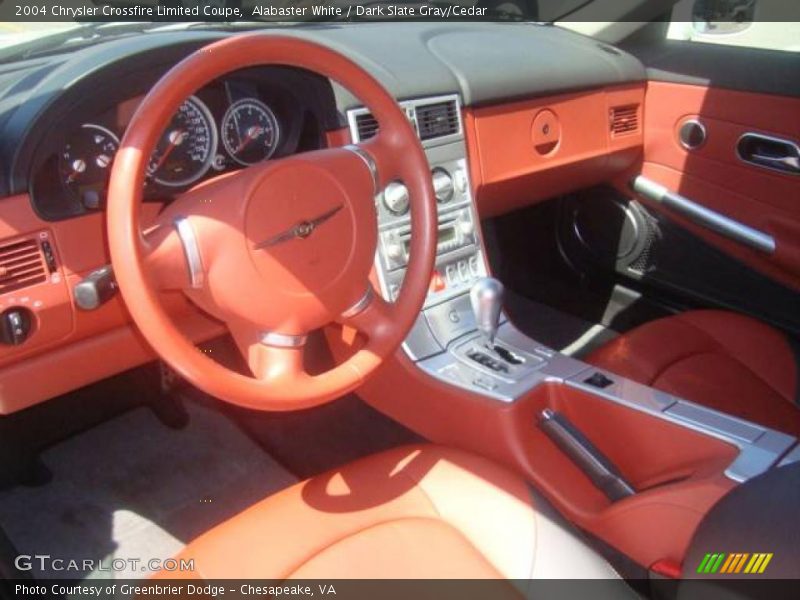  2004 Crossfire Limited Coupe Dark Slate Gray/Cedar Interior