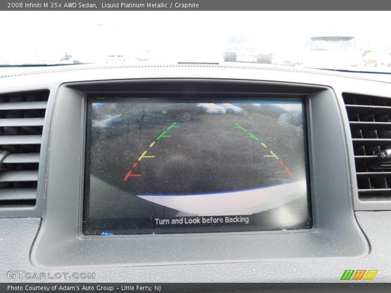 Liquid Platinum Metallic / Graphite 2008 Infiniti M 35x AWD Sedan