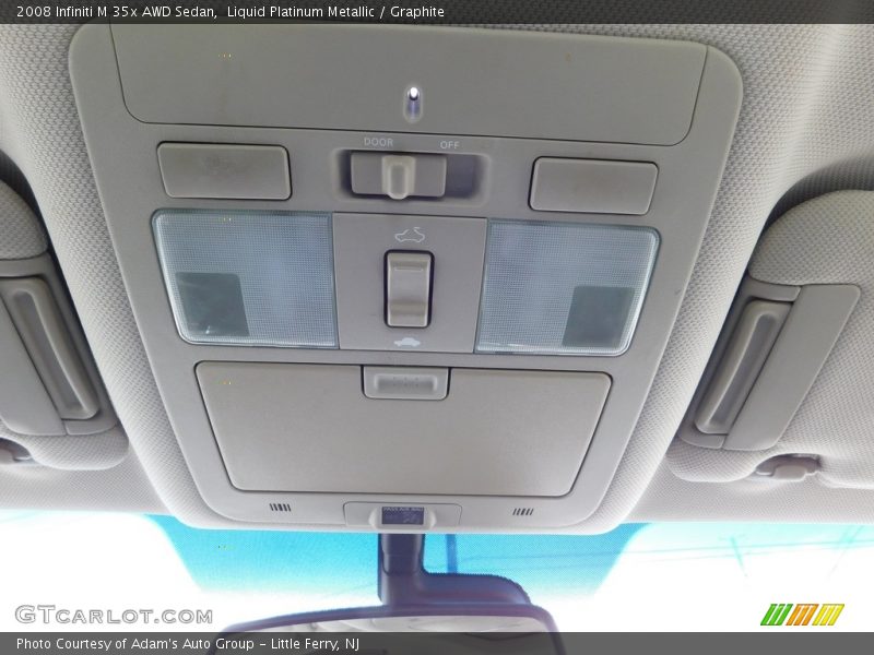 Liquid Platinum Metallic / Graphite 2008 Infiniti M 35x AWD Sedan