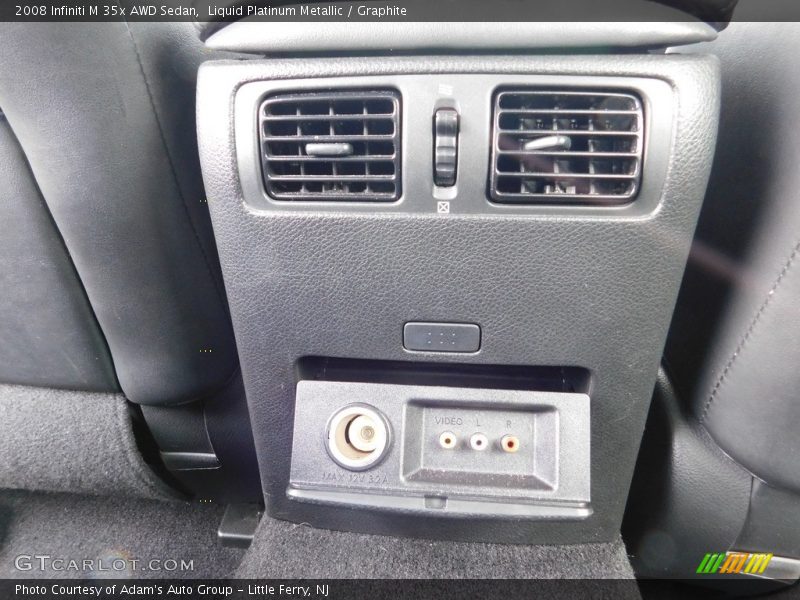 Liquid Platinum Metallic / Graphite 2008 Infiniti M 35x AWD Sedan
