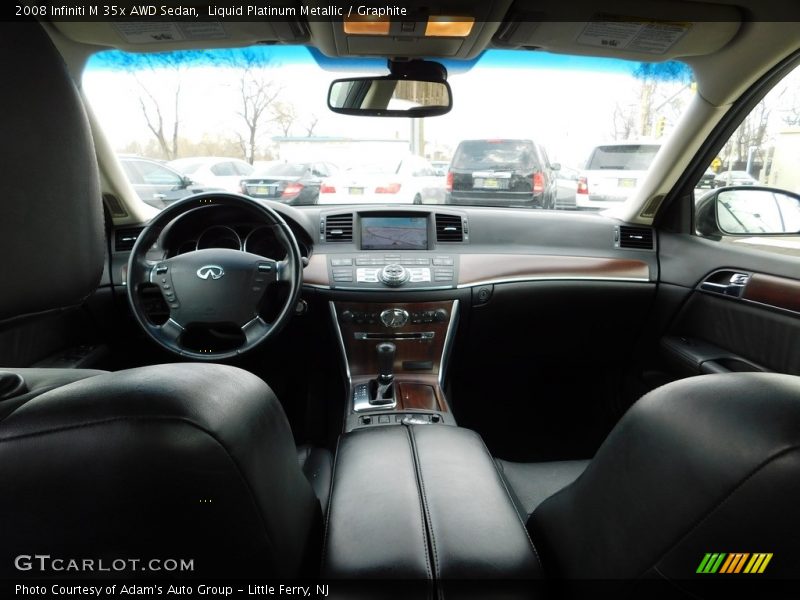 Liquid Platinum Metallic / Graphite 2008 Infiniti M 35x AWD Sedan