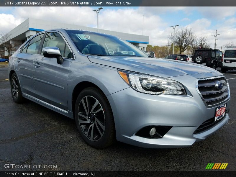 Ice Silver Metallic / Sport Two-Tone Gray 2017 Subaru Legacy 2.5i Sport