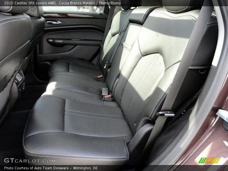 Cocoa Bronze Metallic / Ebony/Ebony 2015 Cadillac SRX Luxury AWD