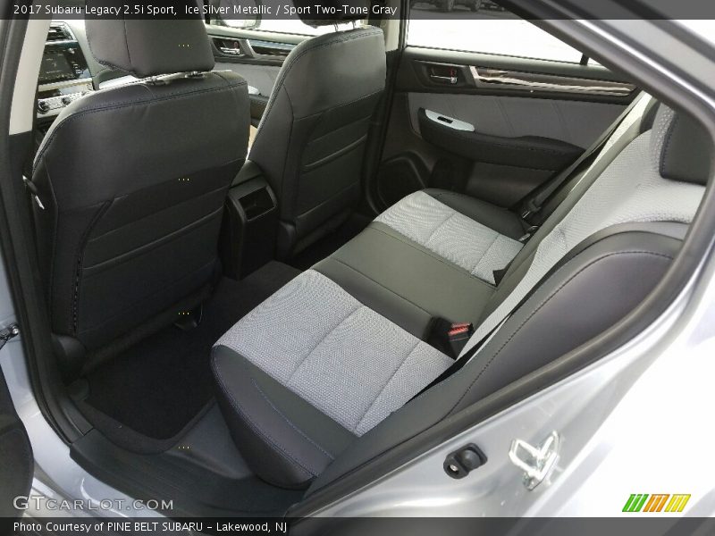 Rear Seat of 2017 Legacy 2.5i Sport