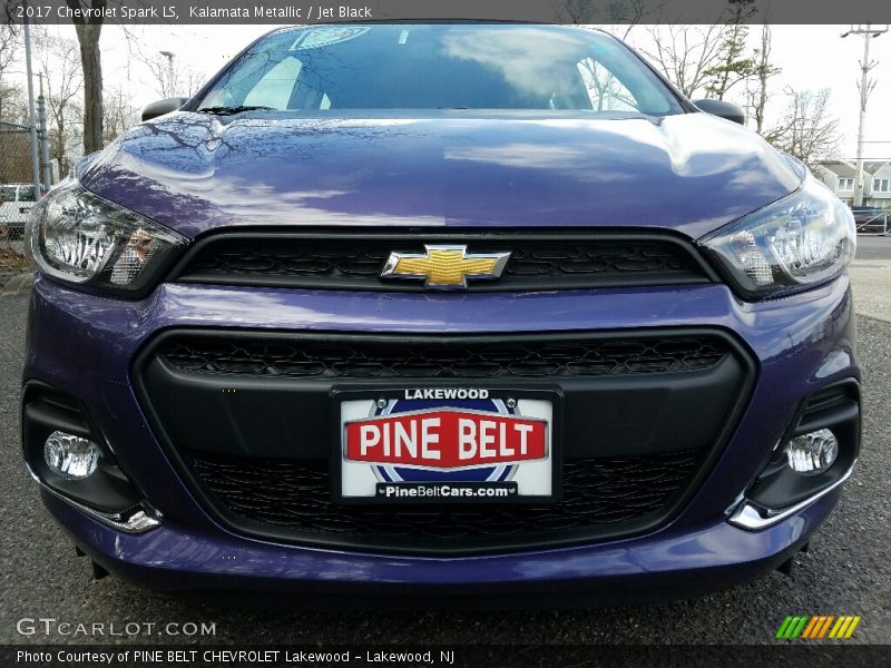 Kalamata Metallic / Jet Black 2017 Chevrolet Spark LS
