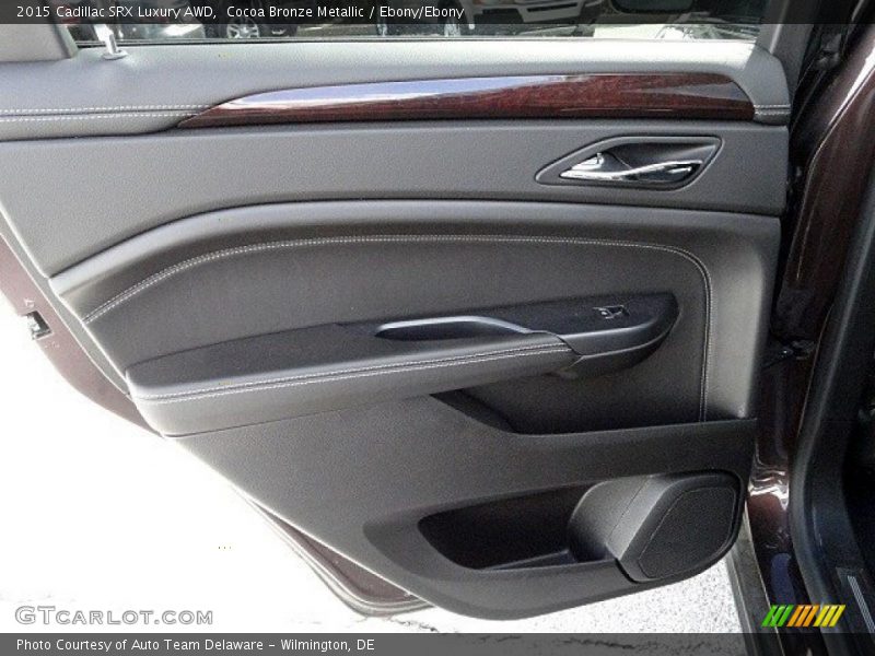 Cocoa Bronze Metallic / Ebony/Ebony 2015 Cadillac SRX Luxury AWD