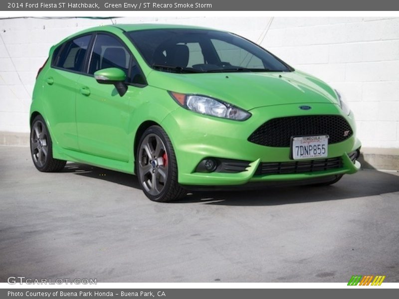 Green Envy / ST Recaro Smoke Storm 2014 Ford Fiesta ST Hatchback