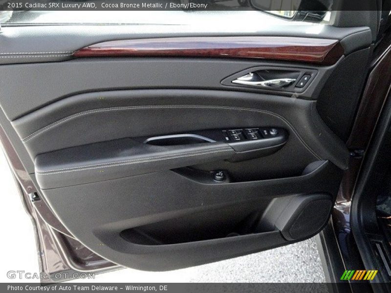 Cocoa Bronze Metallic / Ebony/Ebony 2015 Cadillac SRX Luxury AWD
