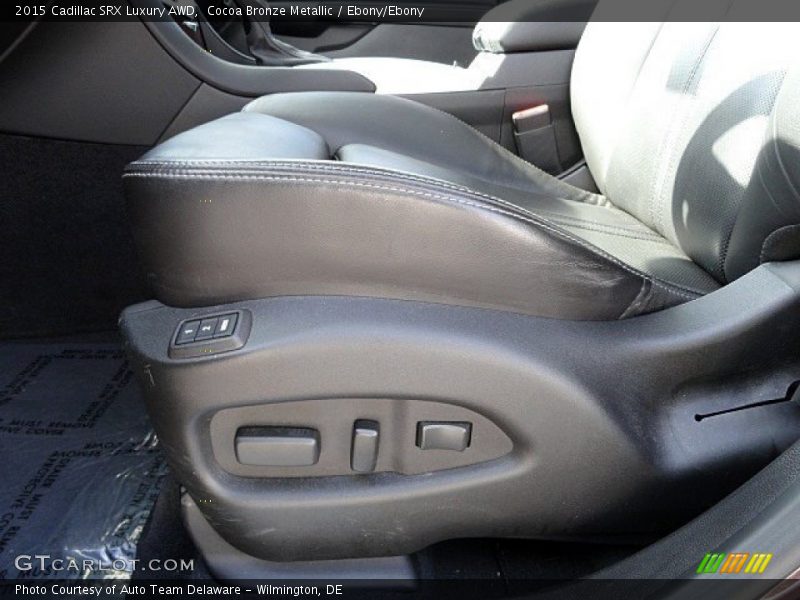 Cocoa Bronze Metallic / Ebony/Ebony 2015 Cadillac SRX Luxury AWD