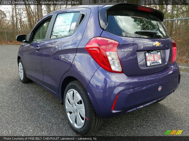 Kalamata Metallic / Jet Black 2017 Chevrolet Spark LS