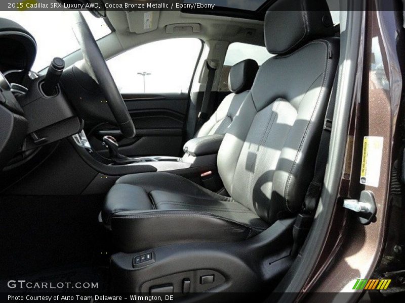 Cocoa Bronze Metallic / Ebony/Ebony 2015 Cadillac SRX Luxury AWD