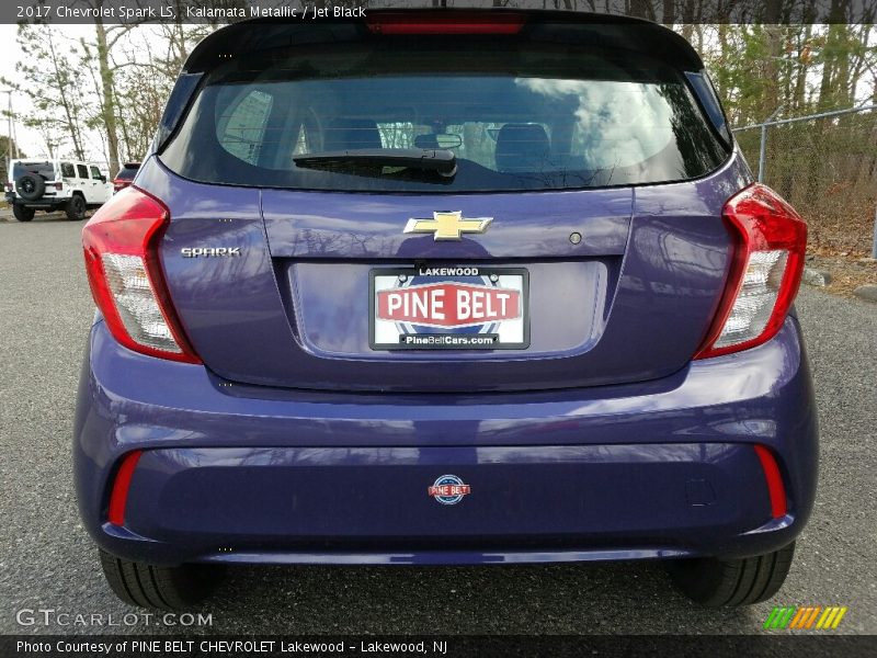 Kalamata Metallic / Jet Black 2017 Chevrolet Spark LS