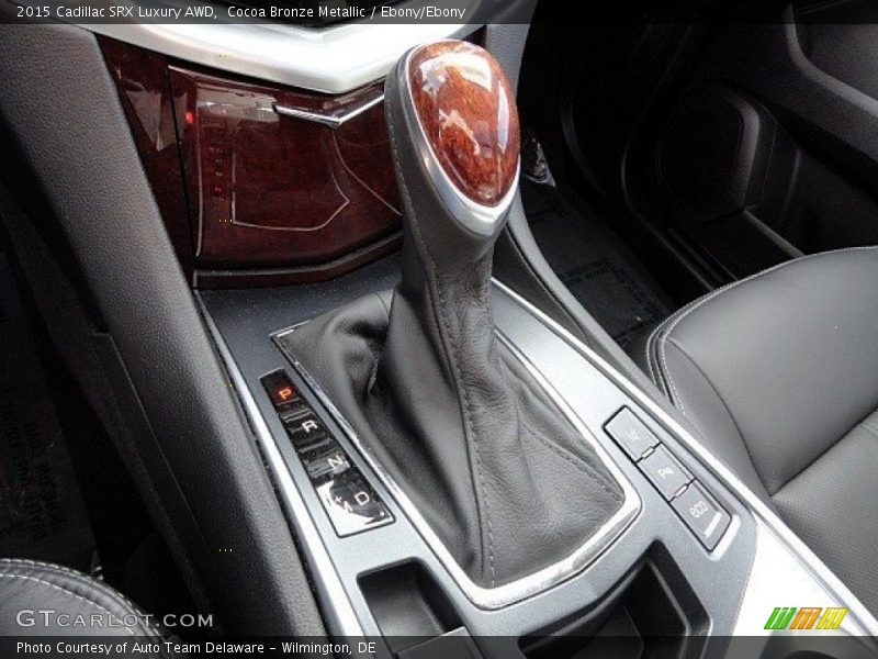 Cocoa Bronze Metallic / Ebony/Ebony 2015 Cadillac SRX Luxury AWD