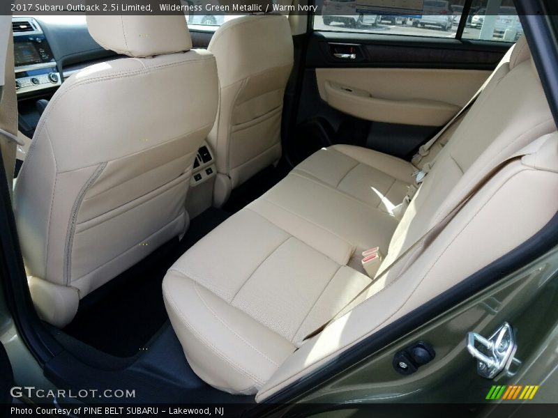 Wilderness Green Metallic / Warm Ivory 2017 Subaru Outback 2.5i Limited