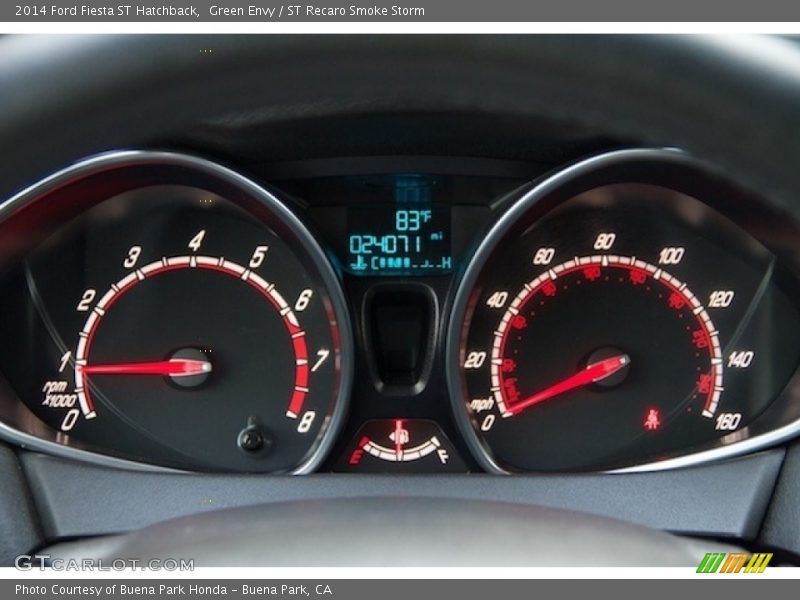 Green Envy / ST Recaro Smoke Storm 2014 Ford Fiesta ST Hatchback