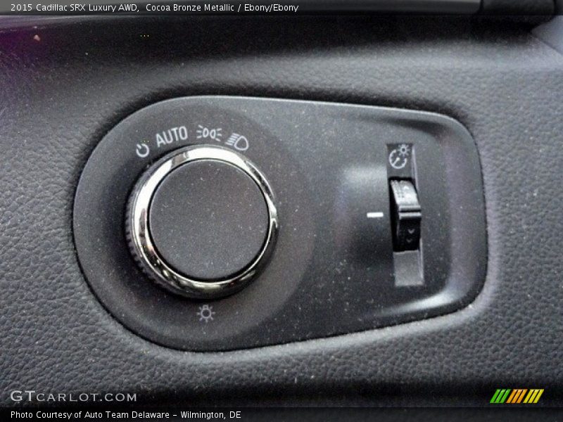 Cocoa Bronze Metallic / Ebony/Ebony 2015 Cadillac SRX Luxury AWD