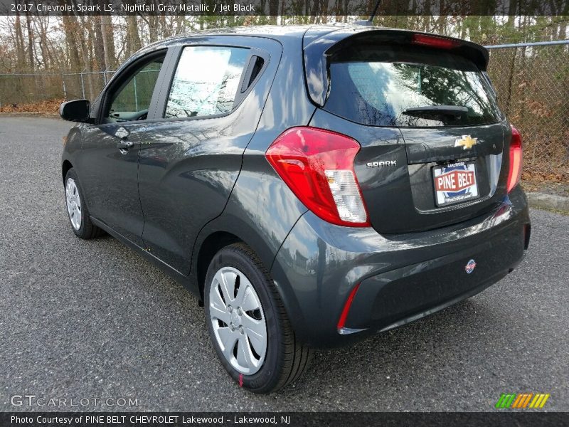 Nightfall Gray Metallic / Jet Black 2017 Chevrolet Spark LS